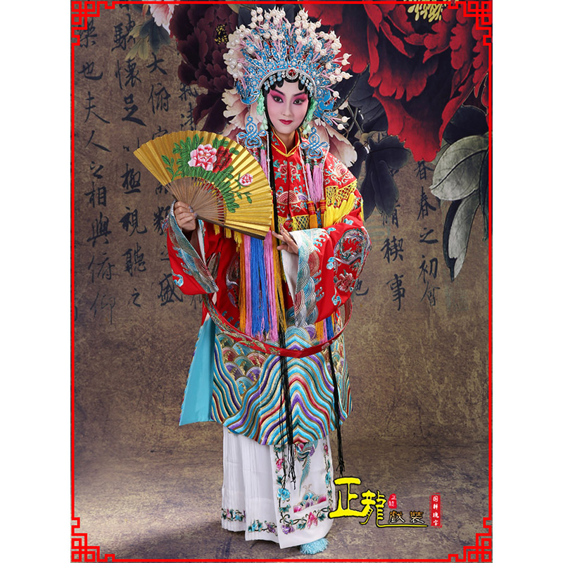 太谷凤袍杨贵妃贵妃醉酒 软绉团凤女蟒