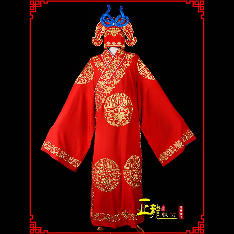 太谷武生服装软绉全金武生衣