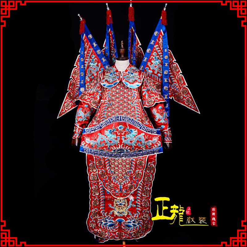太谷武生戏服戏曲武将靠